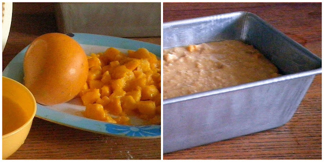 Mango Oatmeal Quick Bread Recipe @ http://treatntrick.blogspot.com