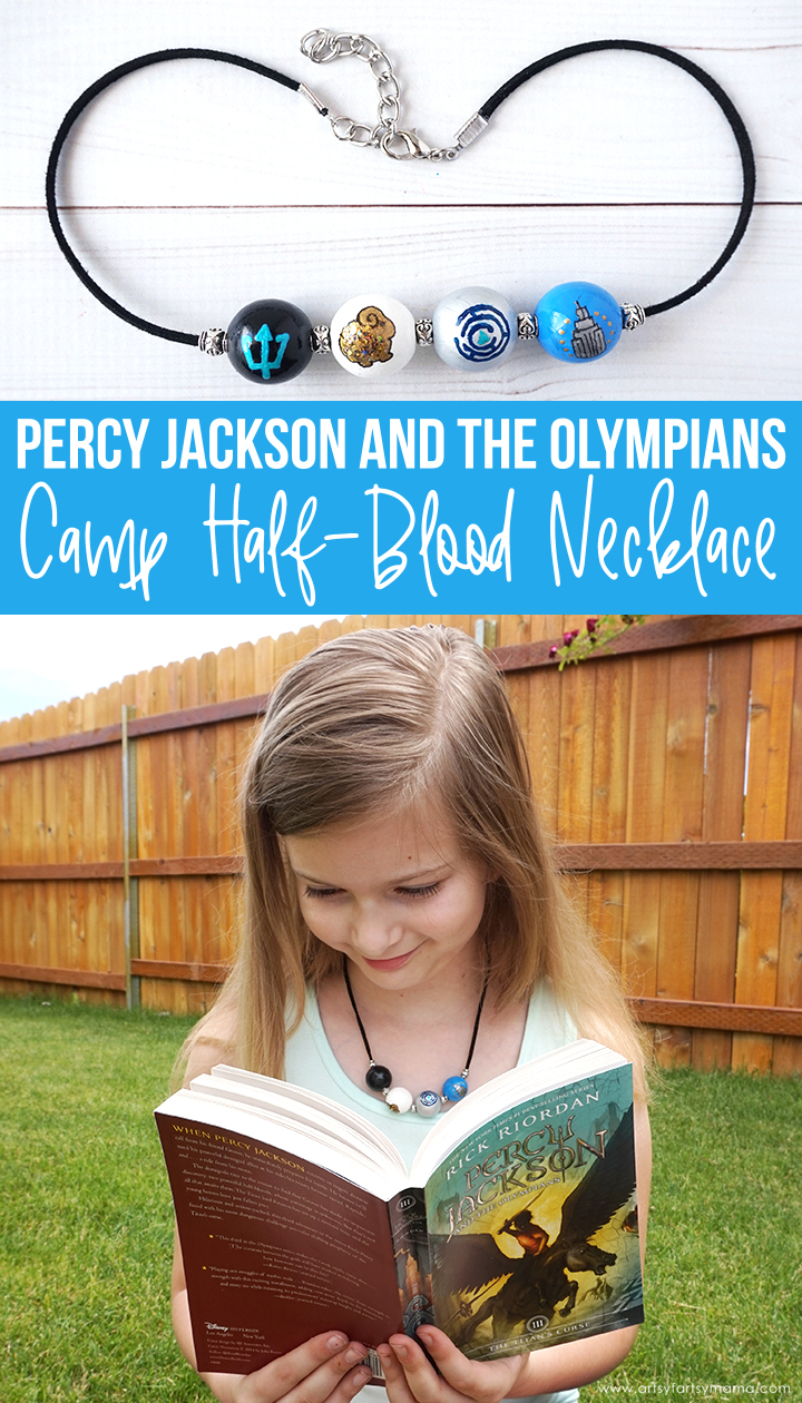 Percy Jackson Camp Half-Blood Necklace #PercyJacksonandtheOlympians