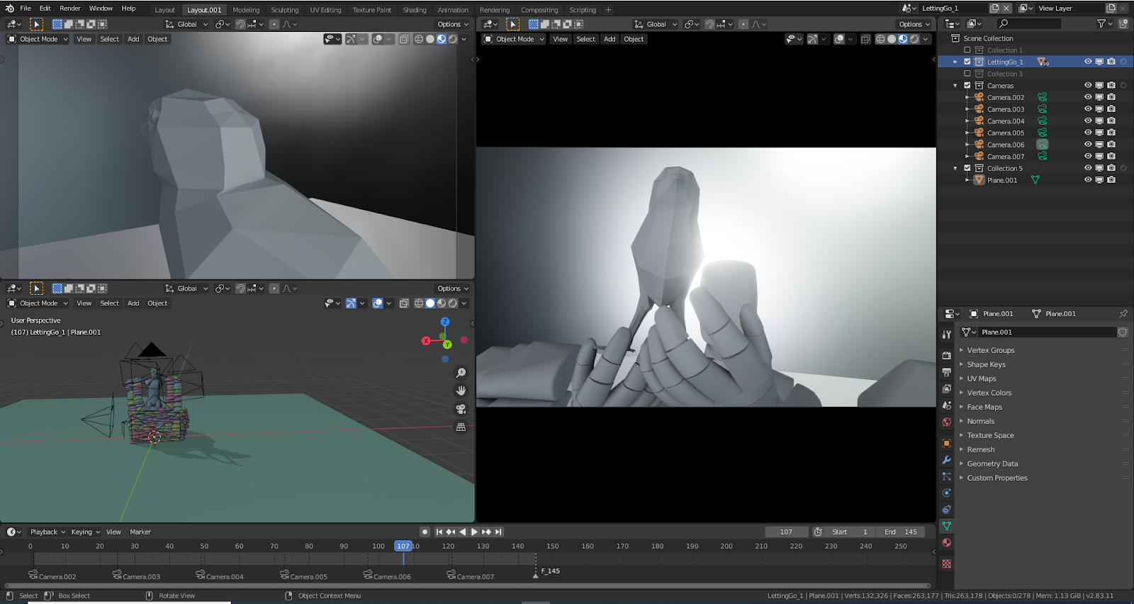 Gravity Sketch to Blender Workflow using OBJ file format