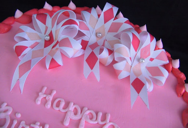 birthday cake flowers