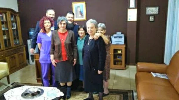 Επίσκεψη του Νίκου Μαυραγάνη στο Γηροκομείο της Ι.Μ. Χαλκίδος