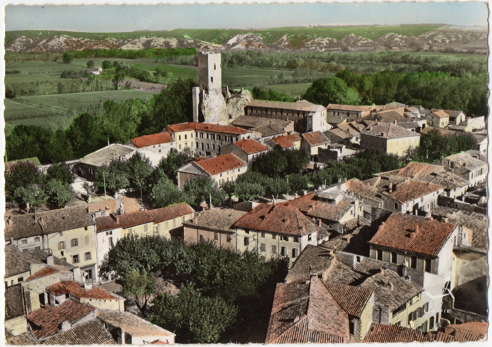 Roquemaure Cartes Postales Roquemaure Vue Aérienne