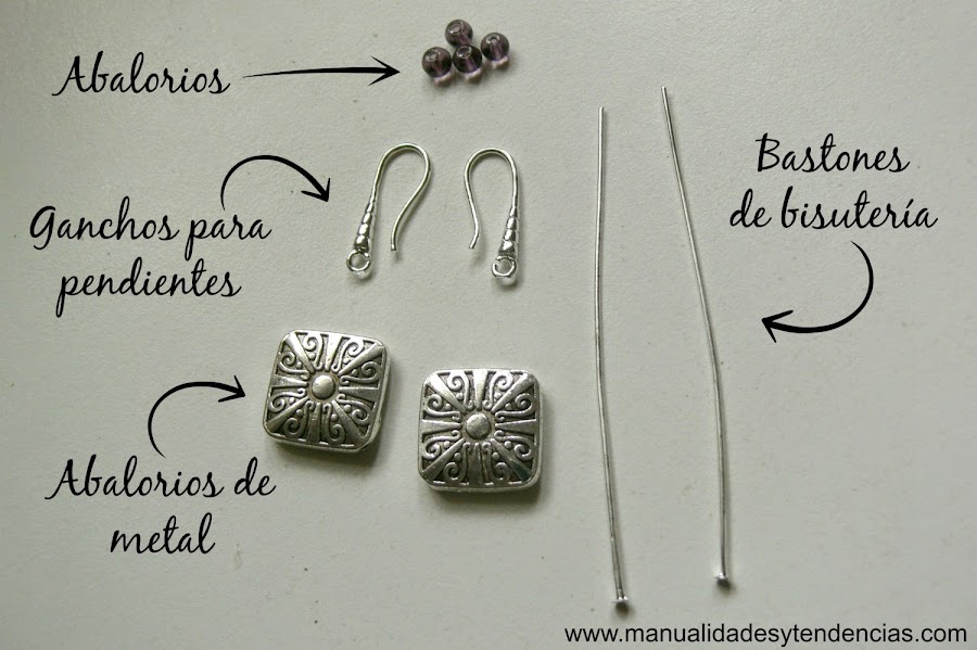 Materiales para hacer pendientes