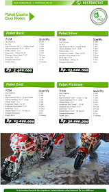 Flo Care Wash Daftar Harga Paket Cuci Motor Dan Mobil