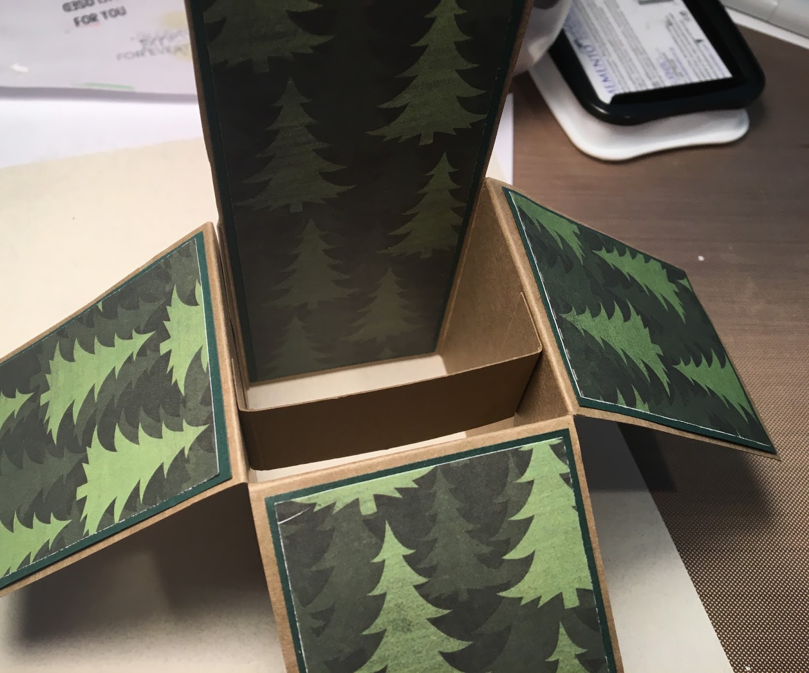 CottageBLOG Woodland Box Card