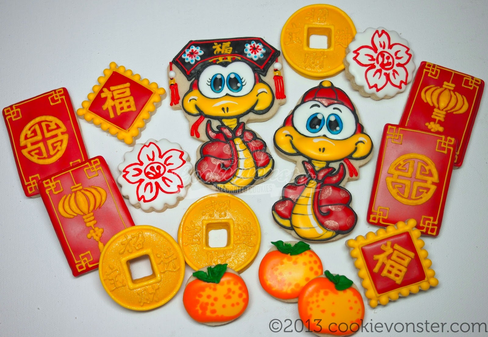 Cookievonster Custom Cookies, Vancouver BC: Chinese New ...
