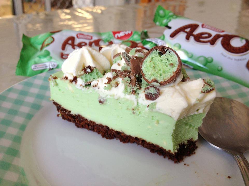 cooking recipes 2016 Mint Aero Chocolate Cheesecake cooking recipes 2016 Mint Aero Chocolate Cheesecake