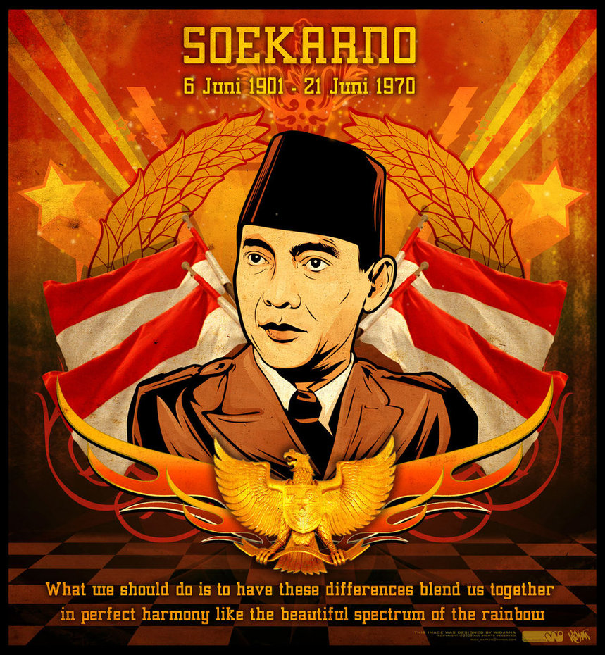 Kumpulan Photo Lucu Gambar Soekarno Presiden Pertama Indonesia Ir
