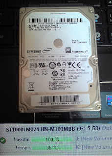 HDD Internal 2.5 1 Tera Samsung Momentus