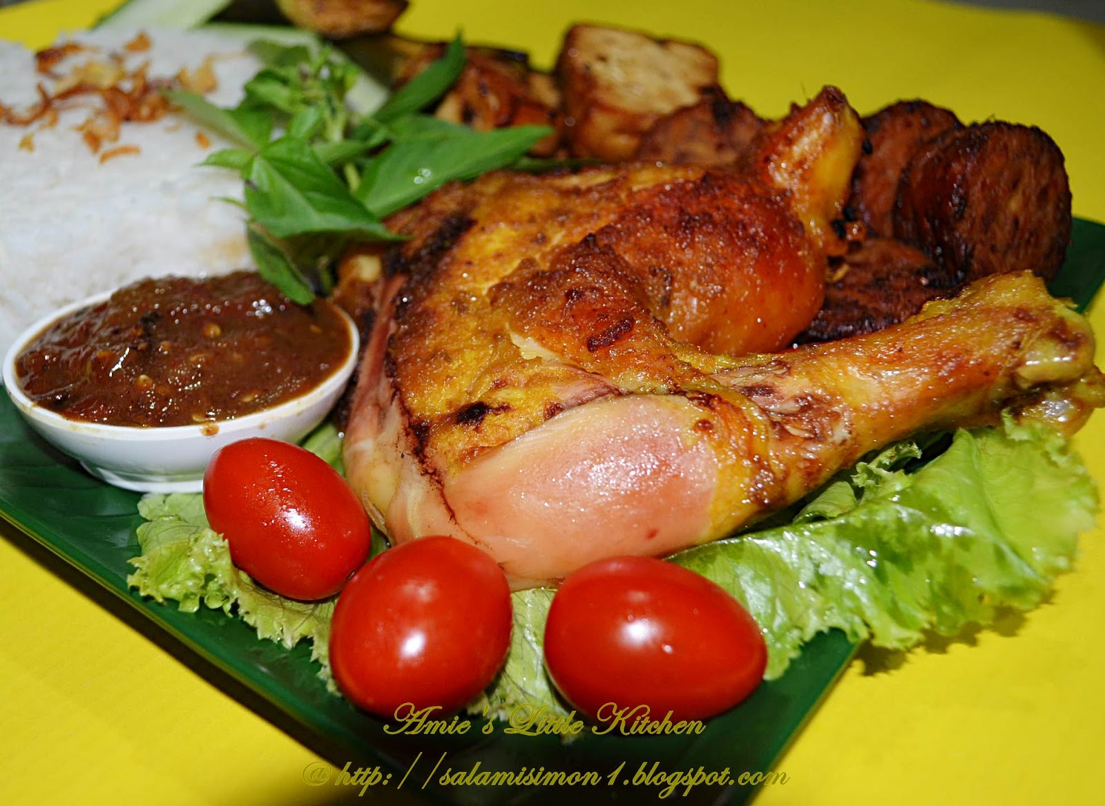 Resepi Nasi Ayam Penyet Paling Sedap!  Amie's Little Kitchen