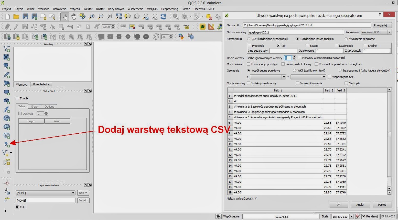Interpolacja Warstwic Krok Po Kroku - GIS i okolice: Interpolacja warstwic