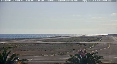 Lanzarote Webcam - LIVE HD Streaming from Lanzarote Airport, Canary Islands, Spain