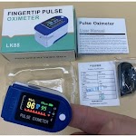 LK88 Fingertip Pulse Oximeter SPO2 Ukur Kadar Oksigen Detak Jantung