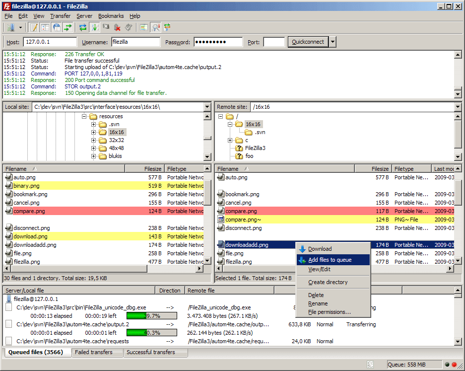 filezilla client filezilla client