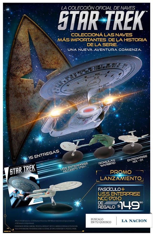 Colección oficial de Naves Star Trek La Nación Argentina