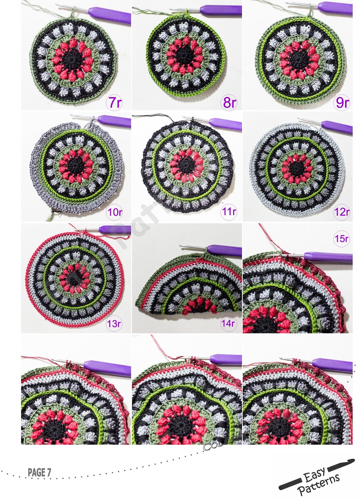 Nadia Easy Patterns: The crochet hat pattern Pattern #37