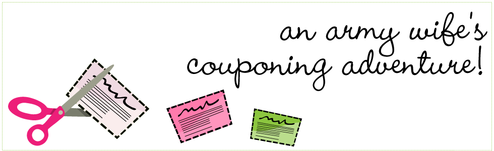 An Army Wife's Couponing Adventure!