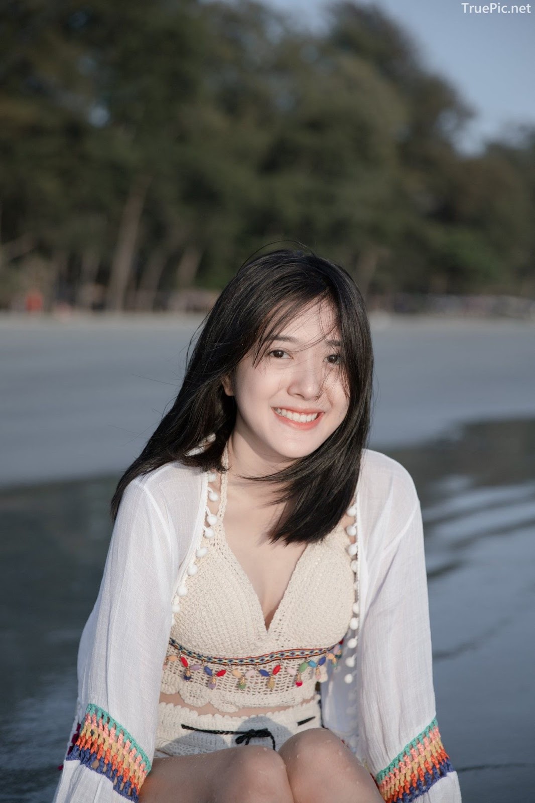 Thailand hot girl Purewarin Kosiriwalanon - Pure beauty and lovely with wool bikini - Picture 29