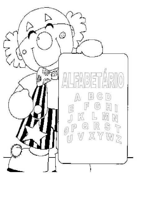 atividade com alfabeto para imprimir