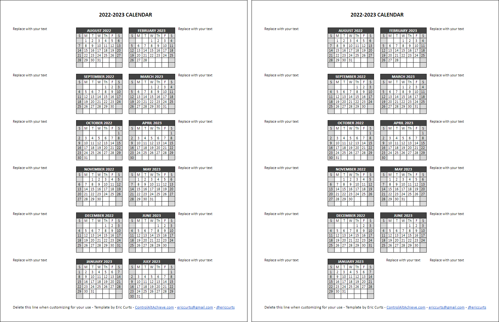 Syracuse Academic Calendar 202223