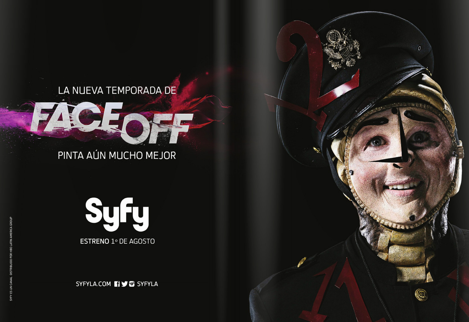 Syfy estrena la 10a temporada de Face Off TVCinews