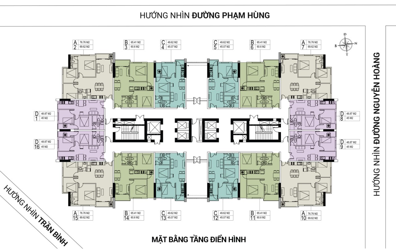 MẶT BẰNG DỰ ÁN FLC GREEN HOME