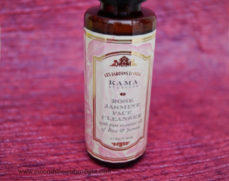 Kama Ayurveda Rose and jasmine face cleanser review ,SLS and SLES free face wash in India