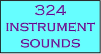 324 instrument sounds