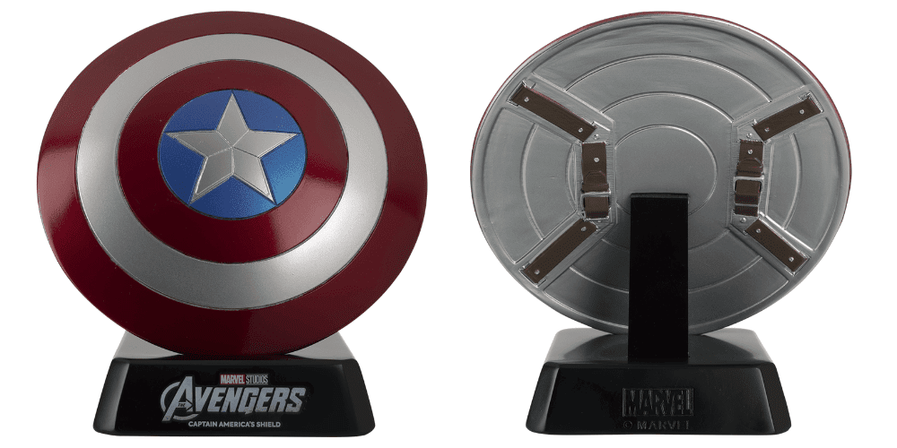 marvel museum, marvel museum collection, marvel museum eaglemoss collections, captain america’s shield