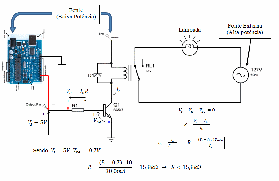 Como Acionar um Relé com Arduino ou PIC Projeto e Funcionamento Eletrônica em Casa Como Acionar um Relé com Arduino ou PIC Projeto e Funcionamento Eletrônica em Casa