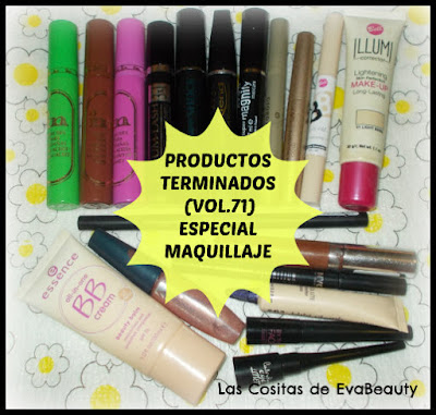 Productos Terminados (Vol.71) Especial Maquillaje
