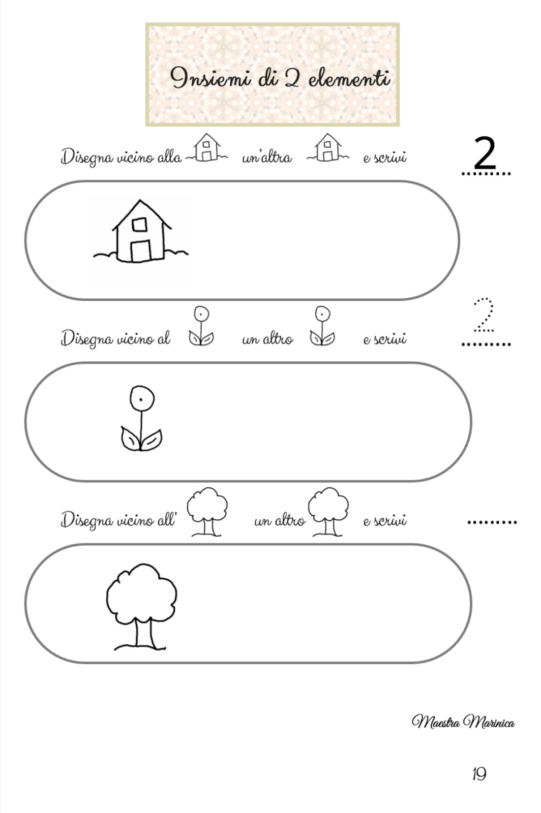 Maestra Marinica Progetto Insiemistica Semplicemente Matematica