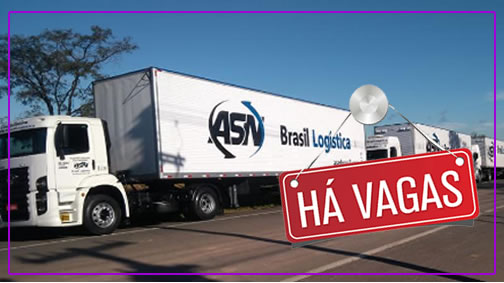 ASN Brasil Logistica está contratando motorista