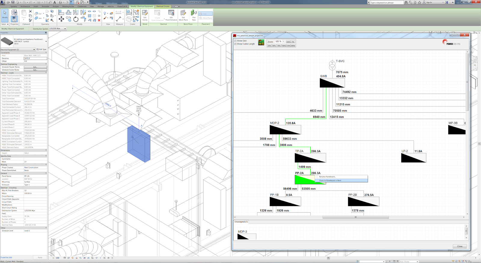 Revit AddOns Free PowerCadPNL Version 2.5 Released