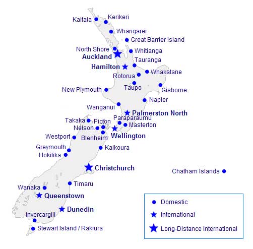 Airports in New Zealand