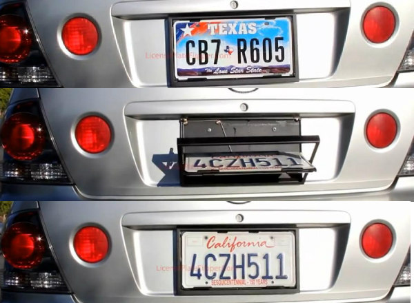 Hide away license plates 200mph n pozi? - ZDriver.com