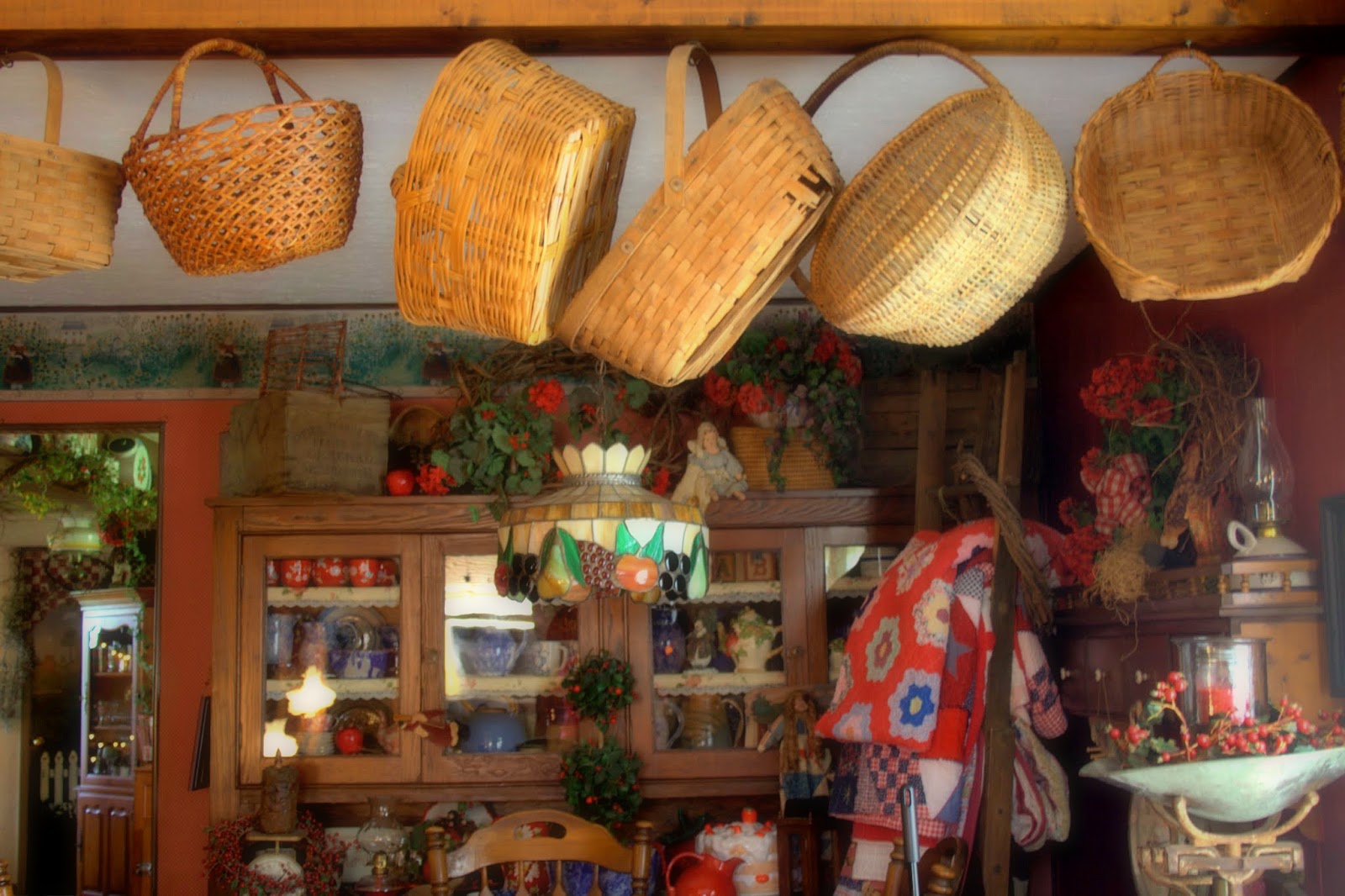 Quaker Hill Farm Three Unique ways to display Your Basket Style