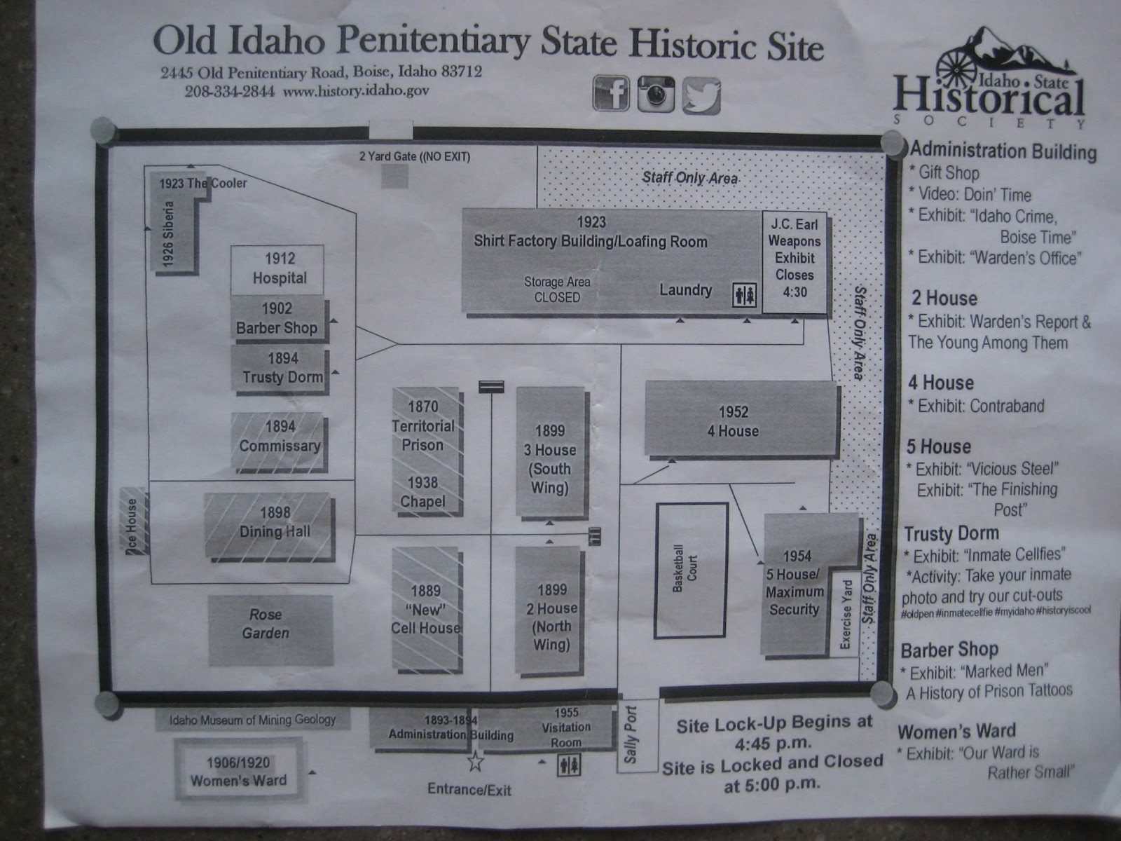 Follow Us In Our Travels The Old Idaho Penitentiary, Treasure Valley