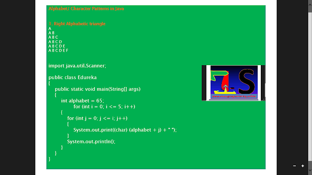 How do you print Abcde ABCD ABC AB A in Java||Java Program to Print ...