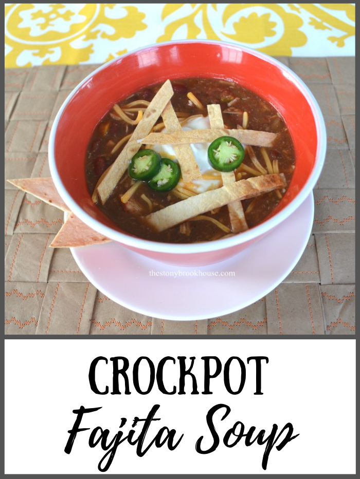 Crockpot Fajita Soup
