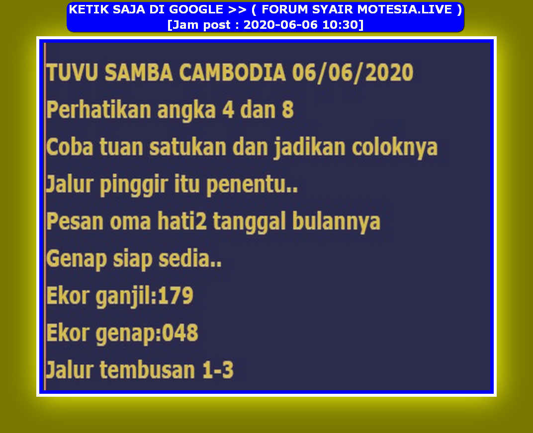 forum syair meloditogel