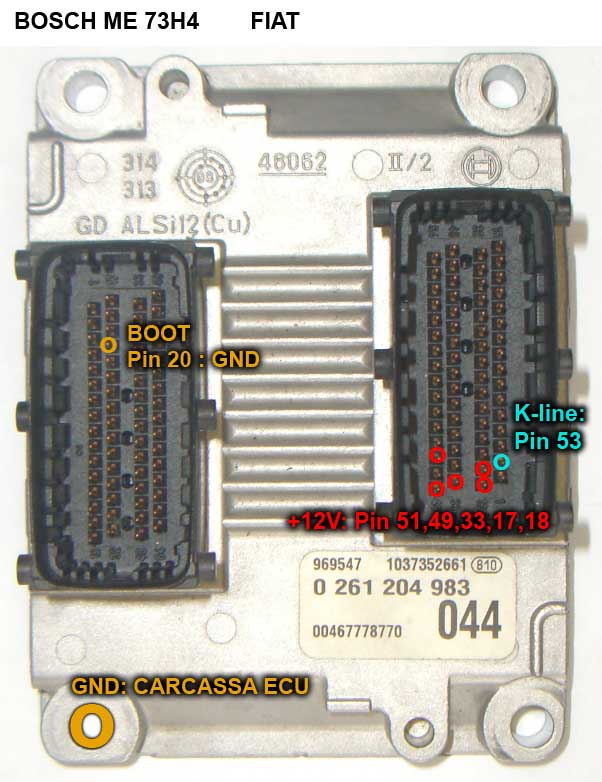 IMMO off FIAT Punto with v54 fgtech galletto 4 master