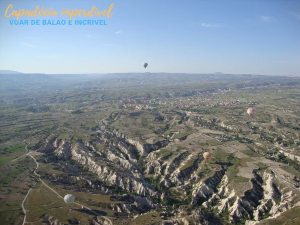 Passeio de balao na Capadocia