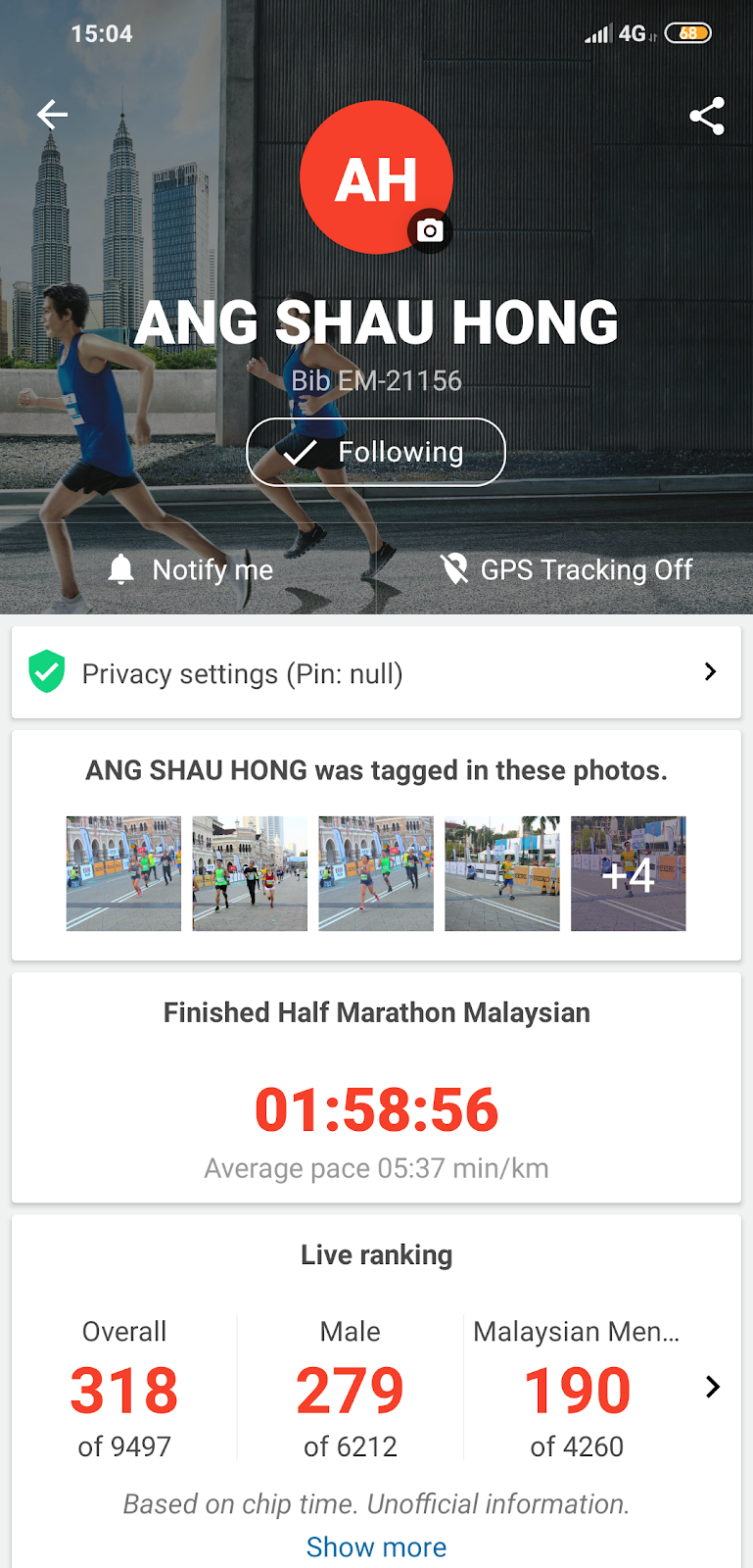 Standard Chartered KL Marathon 2019