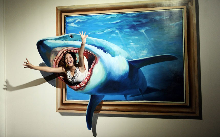 3D Magic Art Special Paintings Exhibition Of China 2012 - Unusual Facts
