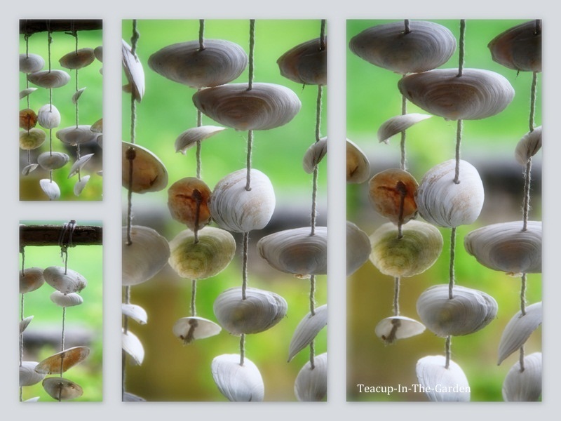 Teacup-In-The-Garden: D.I.Y. - Windspiel aus Muscheln
