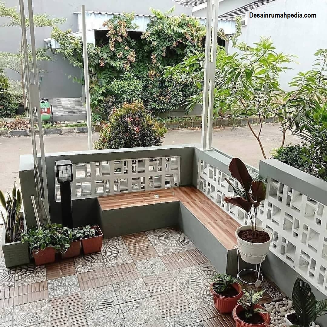 Ide Desain Taman Teras Yang Sejuk Dan Super Cozy Cocok Untuk Tempat