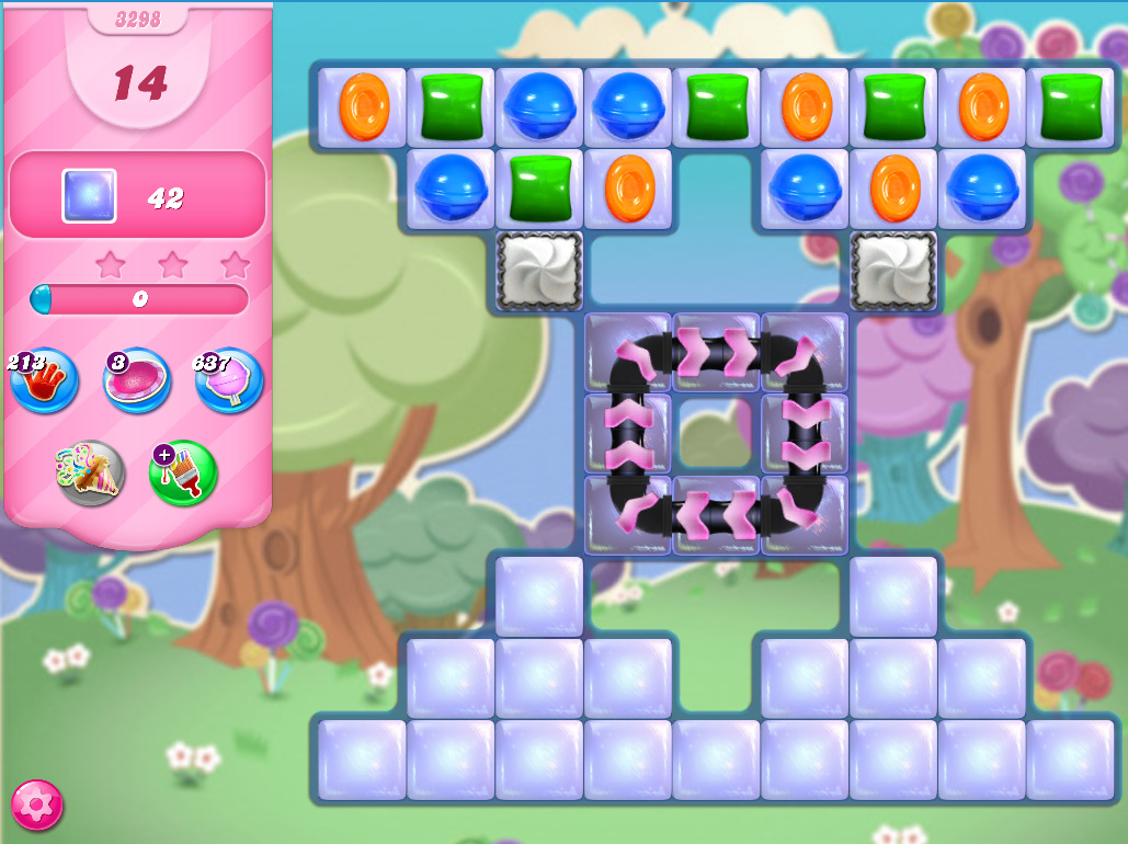 Candy Crush Saga level 3298 Candy Crush Saga level 3298