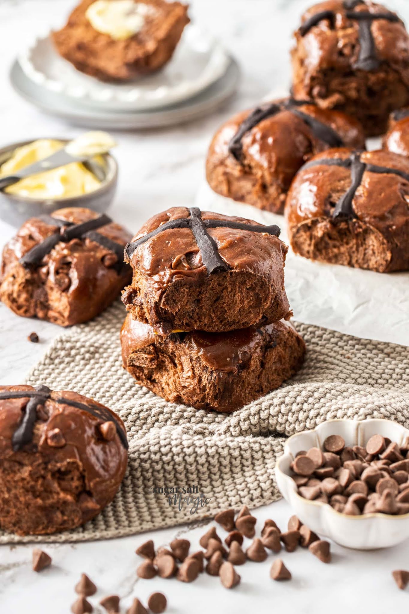 Chocolate Hot Cross Buns Recipe Concern Recipes
