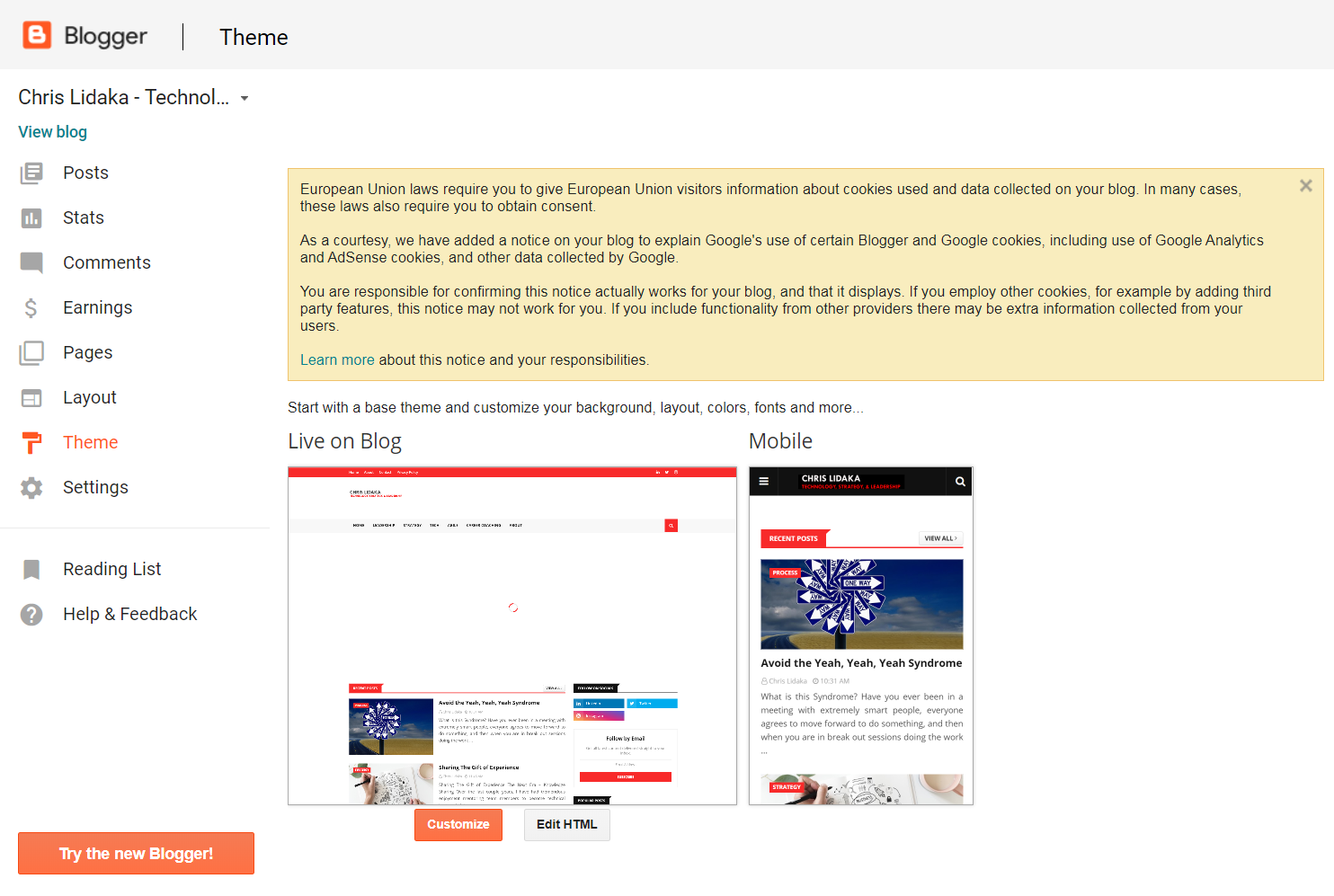 How to Add Twitter Cards to your Blogger Site